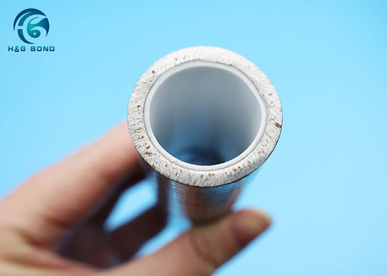 Resistência ao impacto de tubo composto de plástico de aço leve
