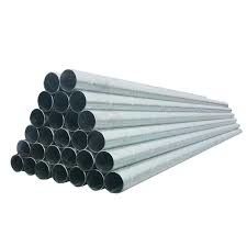 Tubo redondo de aço galvanizado por imersão a quente com resistência à corrosão de 6 m